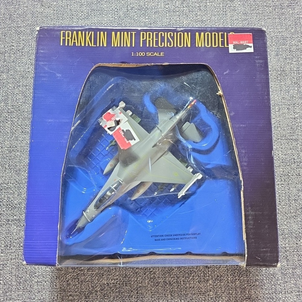1:100 FRANKLIN MINT ARMOUR COLLECTION 5011 F-16 FALCON U.S. AIR FORCE